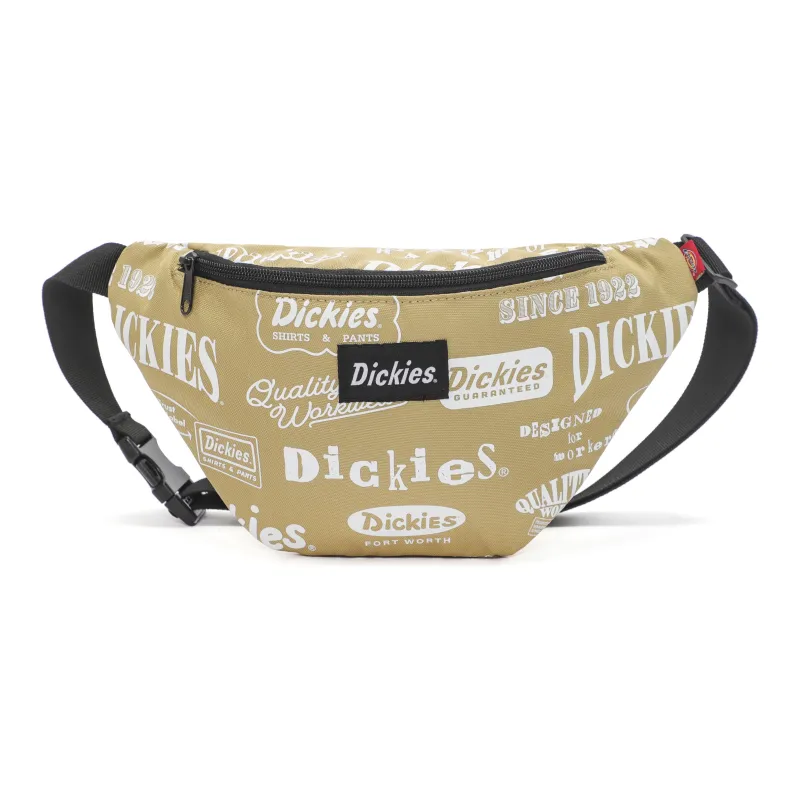 Dickies Polyester One Shoulder Crossbody Bag, Sling Bag, Fanny Pack Unisex Khaki-0
