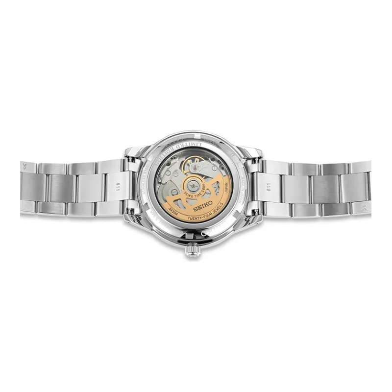 SEIKO Mechanical Movement Stainless Steel Strap Watch 40.75mm Men's Watches Blue Dial SSA445J1.ppzg-3