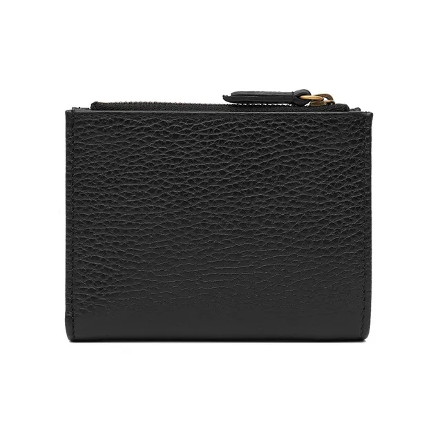 GUCCI Cowhide Leather Wallet Women's Black-2