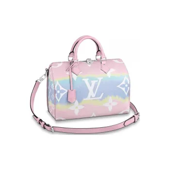 LOUIS VUITTON Speedy Bandouliere Lv Escale 30 Pastel
