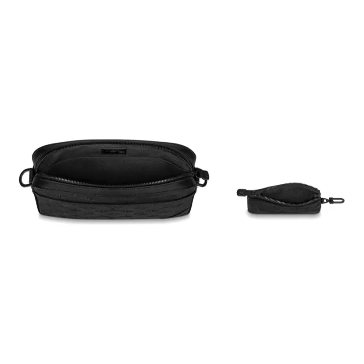 LOUIS VUITTON Duo Messenger Black-3