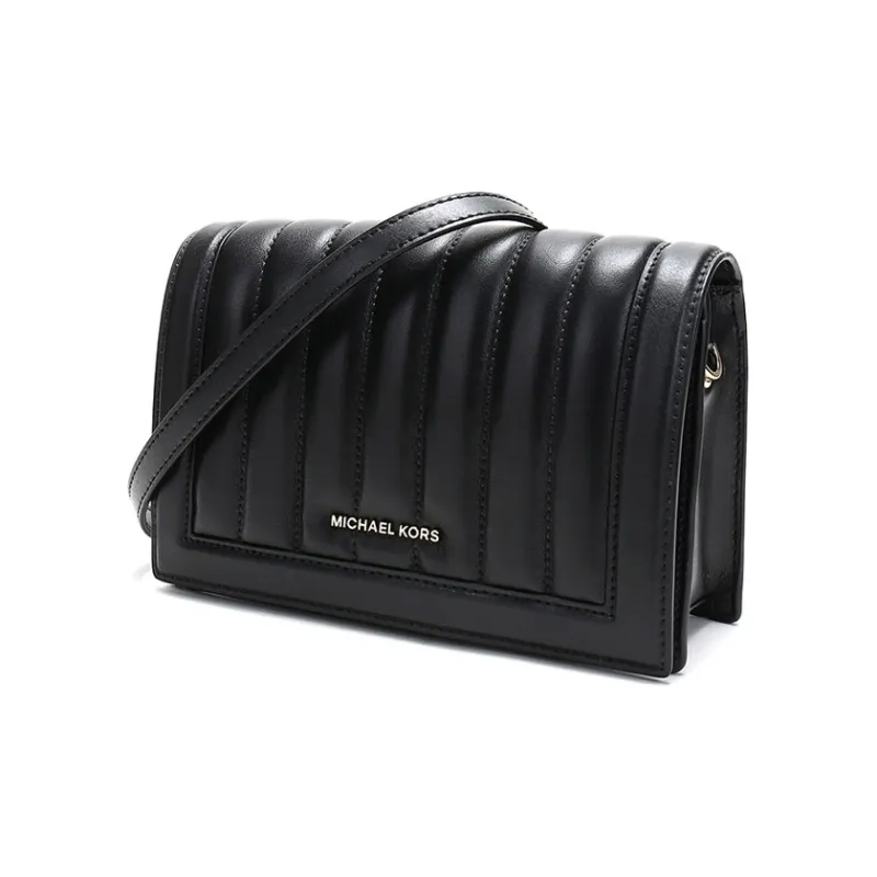 MICHAEL KORS MICHAEL KORS Handbag Collection Jet Set Leather Crossbody Bag Large Size Women's Black-1