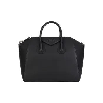 GIVENCHY Antigona Sheepskin Shoulder Bag, Crossbody Bag, Handbag Medium Size Women's Black