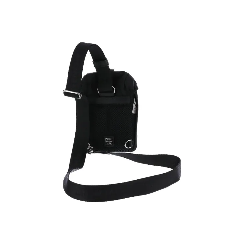 GIVENCHY Nylon Fabric Shoulder Bag Crossbody Bag Men's Black-3