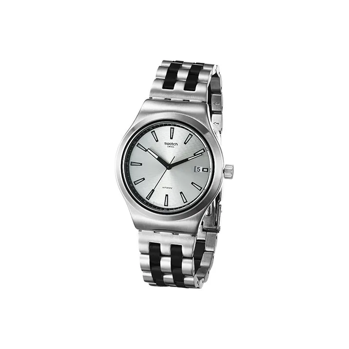 SWATCH Men 42mm White Watch YIS424G-0