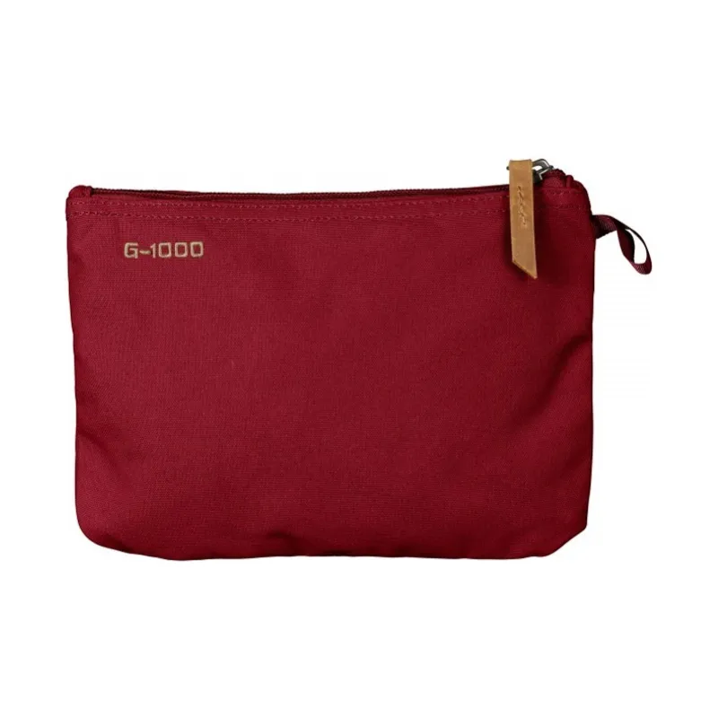 Fjallraven Other Makeup Bag Tool Bag Clutch Small Size Unisex Red Wood Color-1
