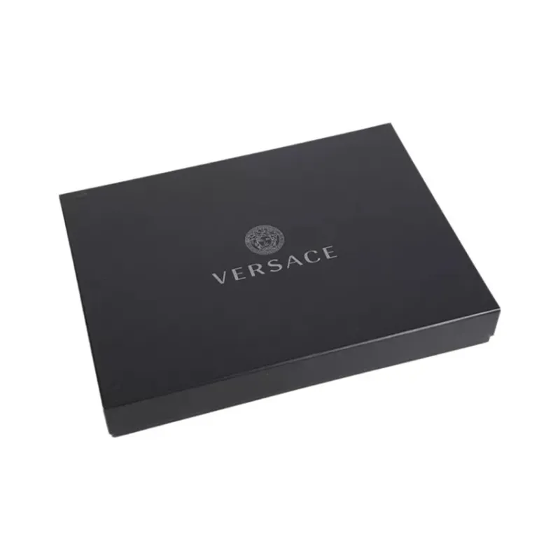 VERSACE Nylon Clutch Tubas Men's Black-5