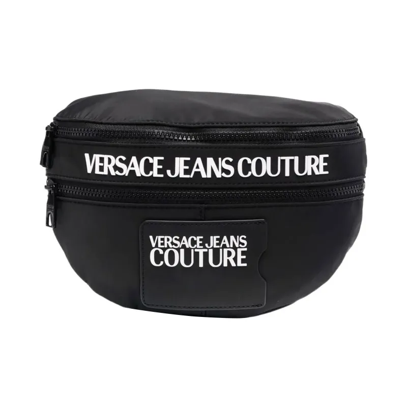 VERSACE JEANS COUTURE Polyester With Polyurethane And Nylon Fanny Pack Men's Black-0