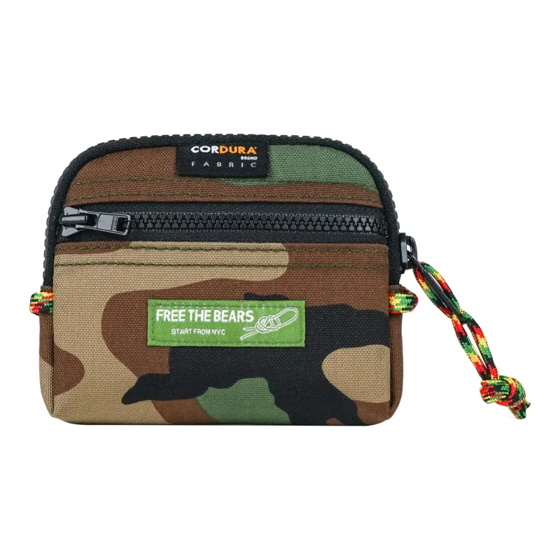 Rough Enough Polyamide Coin Purse Hanging Bag Card Holder Unisex Camouflage-3