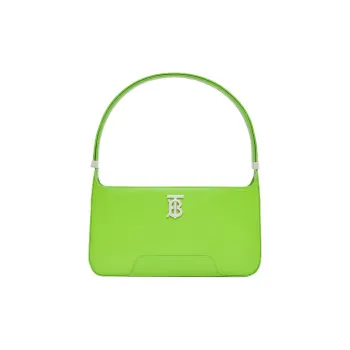 Burberry Calfskin Shoulder Bag, Handbag, Shoulder Bag Women's Green