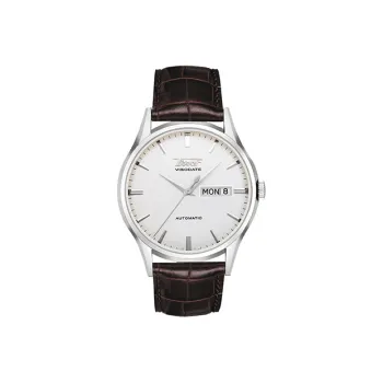 TISSOT Automatic Mechanical Movement Men's Watches Watch 40mm White Dial Stainless Steel Watch Case Leather Watch Bands