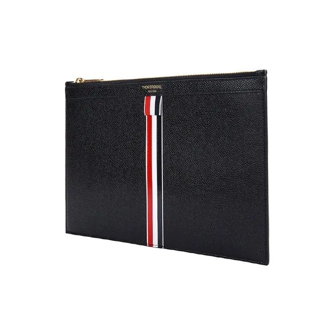 THOM BROWNE Vertical Intarsia Stripe Tablet Case-1