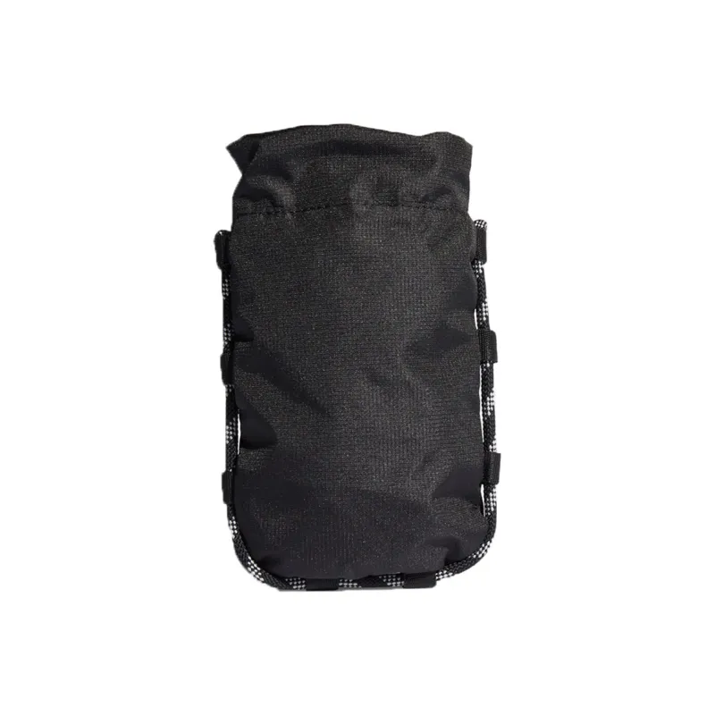 Adidas Originals Recycled Material Sports Bag, Coin Purse, Card Holder, Shoulder Bag Unisex Black-2