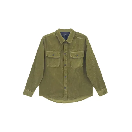 Converse Overhead Jackets Men Deep Moss Green