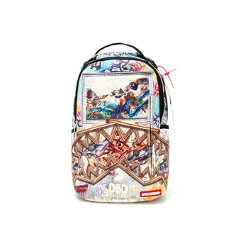 SPRAYGROUND Fabric Travel Bag Large Size Multicolor