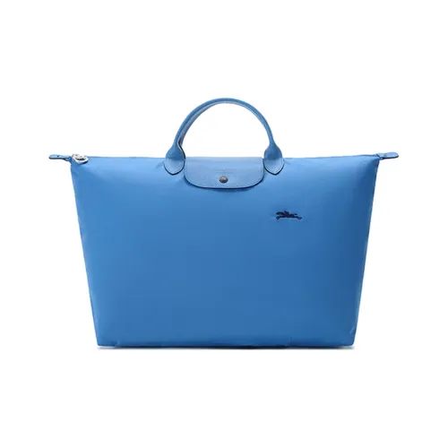LONGCHAMP Le Pliage Fabric Handbag Large Size Women's Blue