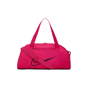 Nike Polyester Gym Bag One Shoulder Portable Travel Bag Regular Women's Raspberry Red