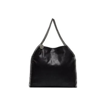 Stella McCartney Polyurethane Shoulder Bag Crossbody Bag Handbags Women's Black