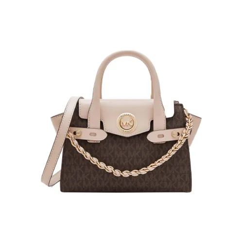 MICHAEL KORS Carmen Artificial Leather Shoulder Bag Crossbody Bag Handbag Extra Small Women's Pink