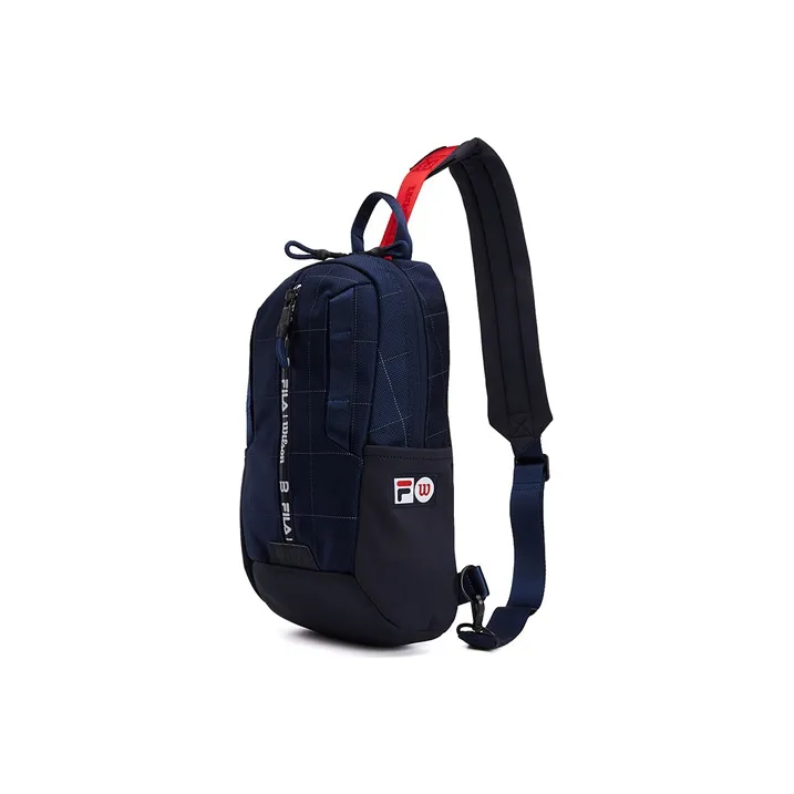 FILA Fabric Sling Bag Mini Unisex Royal Blue-1
