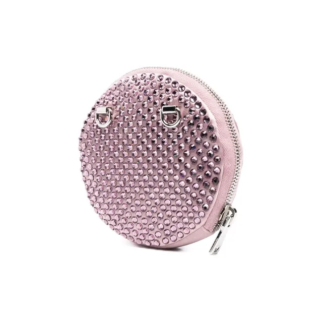 PRADA Leather Crossbody Bags Shoulder Bags Women's Pink-1