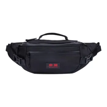 Anta Twill Fanny Pack Regular Unisex Black