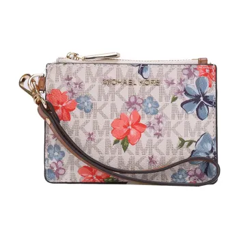 MICHAEL KORS Jet Set PVC Clutch Wallet Women's