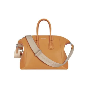 GIVENCHY Antigona Smooth Calf Leather Sports Bag Shoulder Bag Crossbody Bag Handbag Women's Pumpkin Orange