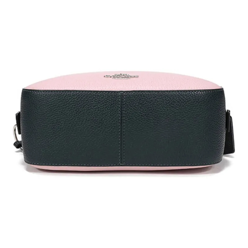 COACH Camera Leather Camera Bags Crossbody Bag Shoulder Bag Women's Light Pink Multicolor-4