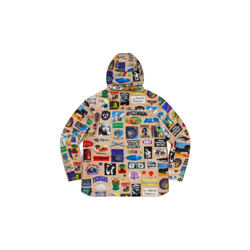 Supreme GORE TEX Stickers Shell Jacket SS21-5
