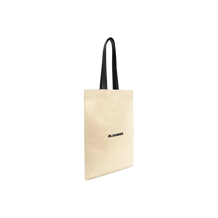 JIL SANDER Canvas Handbag Tubas Women's Natural-1