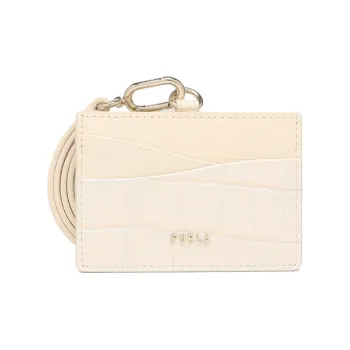 Furla Leather Wallet Unisex White