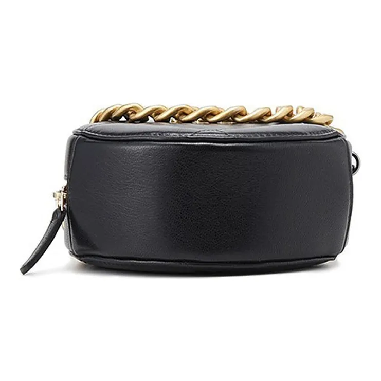 CHANEL 19Bag Lambskin Round Bag, Evening Bag, Clutch, Crossbody Bag, Shoulder Bag Women's Black-3