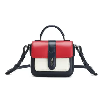FILA Polyurethane Shoulder Bag Crossbody Bag Handbag Extra Small Women's Legend Red