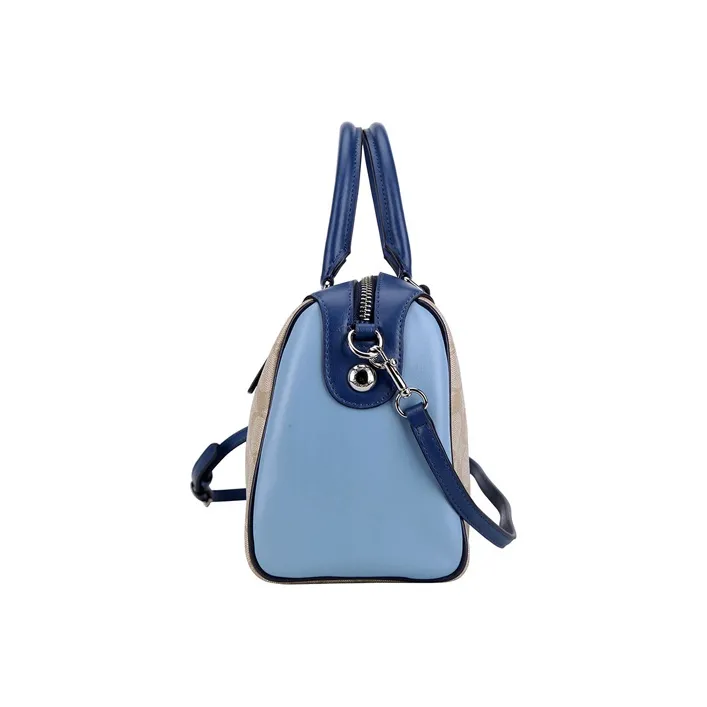 COACH Bennett PVC Bucket Bag Crossbody Bag Shoulder Bag Crossbody Bag Handbag Medium Size Women's Khaki Blue-1