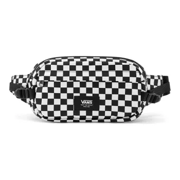 Vans Polyester Shoulder Bag Crossbody Bag Fanny Pack Regular Unisex Black White