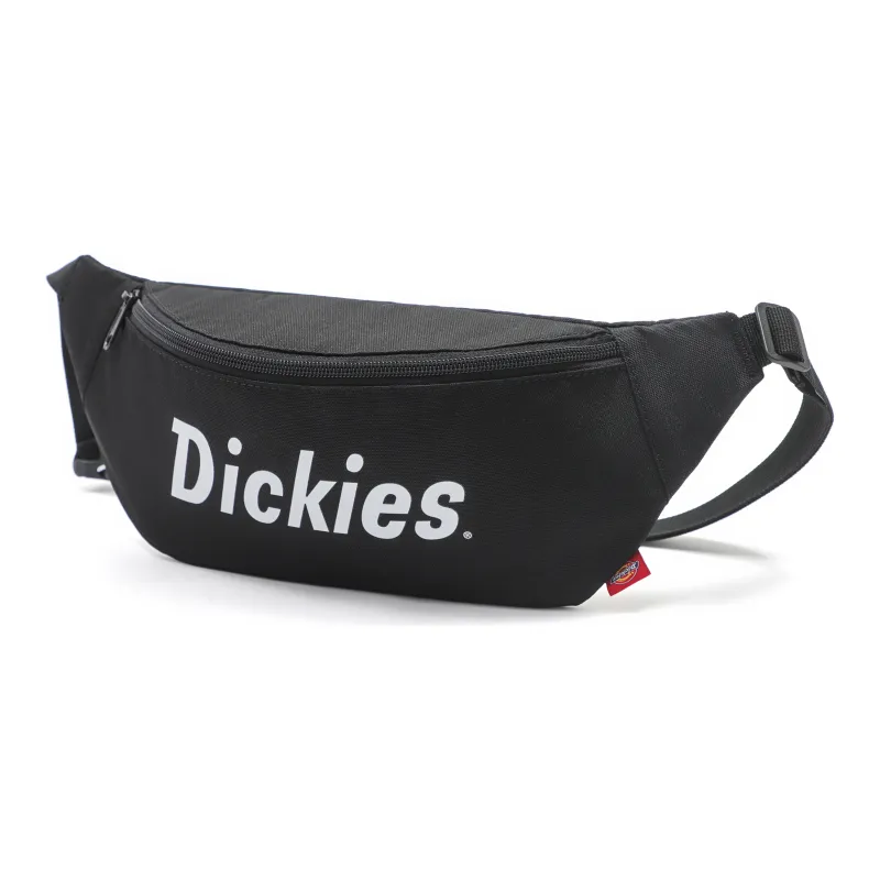 Dickies Cow Leather Fanny Pack Regular Unisex Black-1