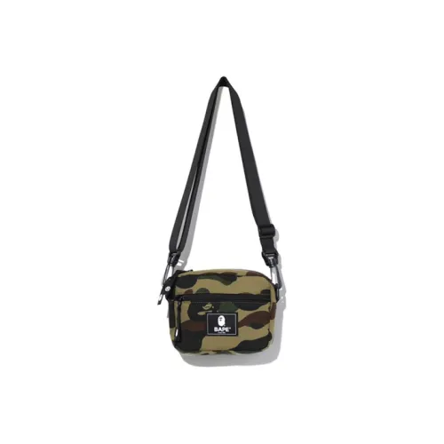 A BATHING APE Crossbody Bag Deep Camouflage