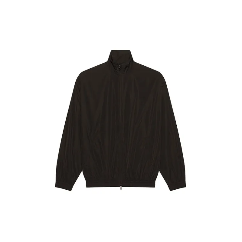 Balenciaga Jackets Coats Regular Fit Unisex Black-1