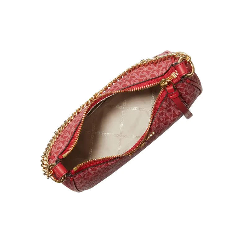 MICHAEL KORS Jet Set Charm Shoulder Bag Women's True Red-1