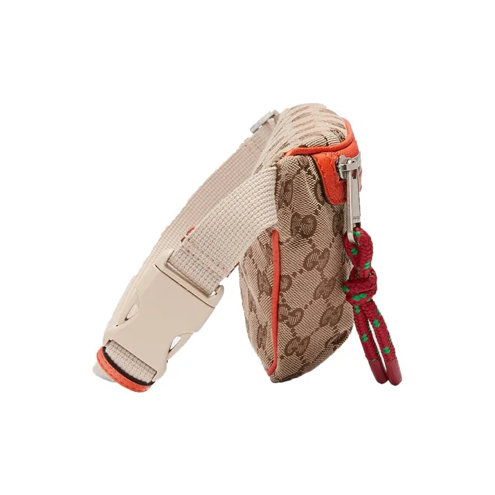 GUCCI X THE NORTH FACE Unisex Fanny Pack Beige/Orange-2