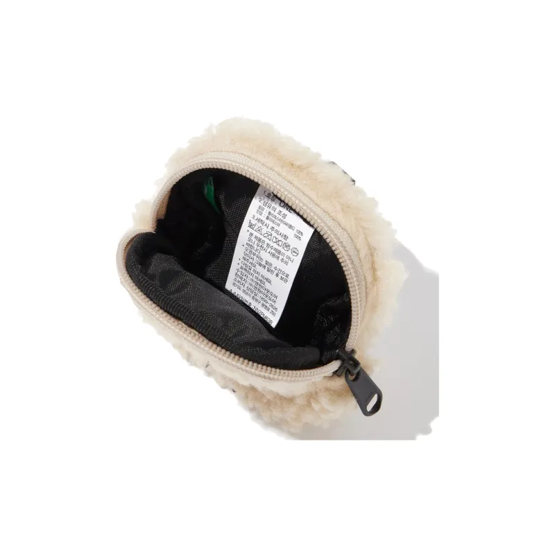 THE NORTH FACE Sherpa Charm Bag, Earphone Case Unisex Khaki-2