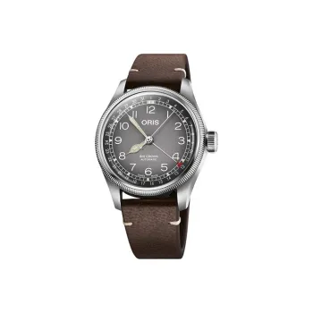 Oris Automatic Mechanical Movement Men's Watches Watch 38mm Gray Dial 75477794063-Set