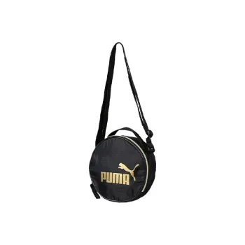 PUMA Fabric Small Round Bag Shoulder Bag Women's Black