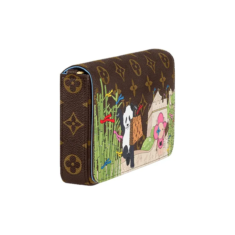 LOUIS VUITTON Felicie Pochette Monogram Vivienne Myosotis Blue-1