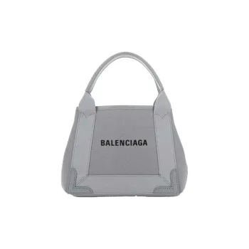Balenciaga Cotton Handbag Mini Women's Gray