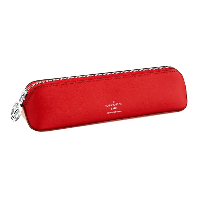 LOUIS VUITTON Pencil Pouch Elizabeth Monogram Red-2