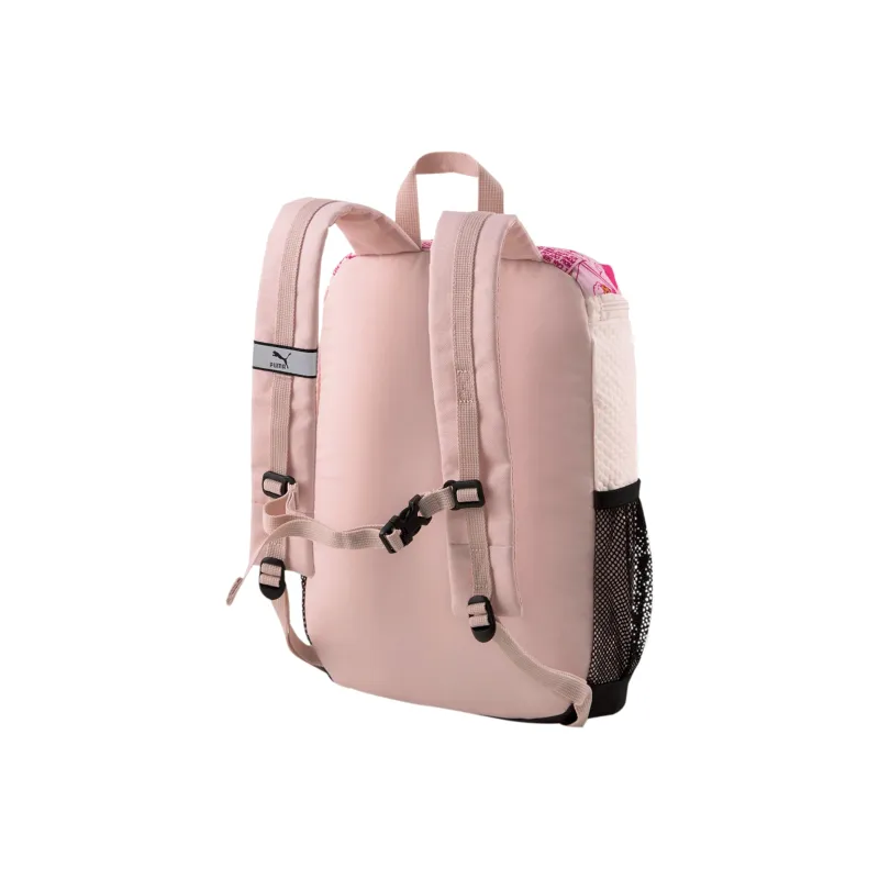 PUMA PEANUTS Collaboration Fabric Backpack Small Size Women's Light Pink-3