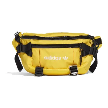 Adidas Originals Polyester Sling Bag, Fanny Pack Regular Unisex Yellow