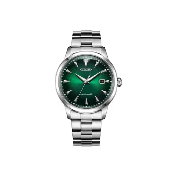 CITIZEN Mechanical Movement Stainless Steel Strap Watch 41mm Unisex Green Dial NK0007 88X